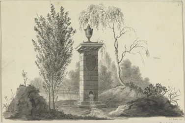 Fontana con urna