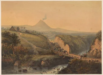 Veduta dei dintorni di Malang