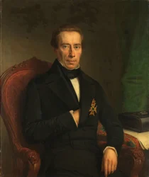 Ritratto di Johan Rudolf Thorbecke, Ministro di Stato e Ministro dell