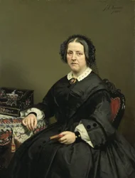 Wilhelmina Margaretha van den Bosch (1807-74). Moglie di Gerard Johan Verloren van Themaat