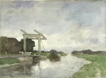 Ponte levatoio a Noorden