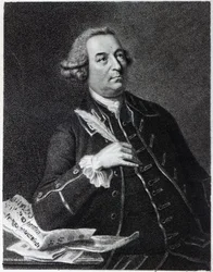 Ritratto di John Christopher Smith (1712-95), musicista e amanuense di Handel