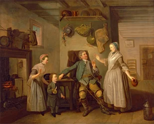 David Garrick e Mary Bradshaw in "The Farmer