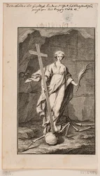 "La religione". Frontespizio per Geistliche Lieder