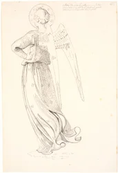Angelo visto da dietro - dopo Fra Angelico