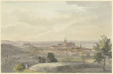 Veduta di Bamberga da sud
