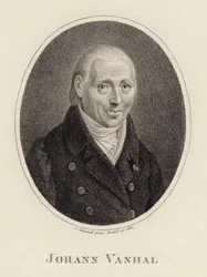 Ritratto del compositore Johann Baptist Wanhal