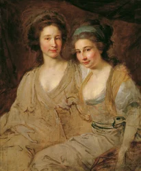 Le contesse Caroline e Zoë Thomatis