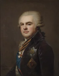 Ritratto del Conte Alexander Nikolayevich Samoylov 1744-1814, 1796