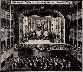 Markgrafentheater a Erlangen, 1721