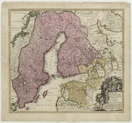 Regni di Svezia, ca 1730