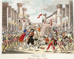 Balletto storico di Enrico, scena da 