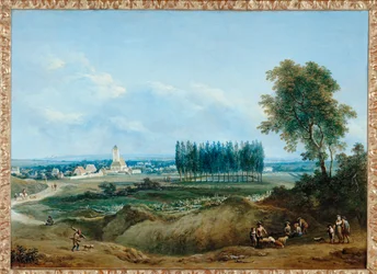 Paesaggio in Bassa Austria (dipinto su tela)