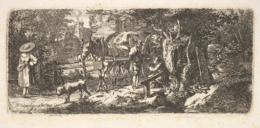 Elemosina data da un Carrettiere, 1814
