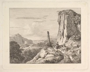 Giovane donna con sei capre, 1815