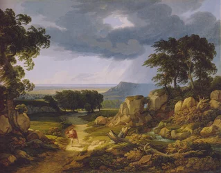 Tedesco: Sturmlandschaft (Canzone della Tempesta dei Viandanti).