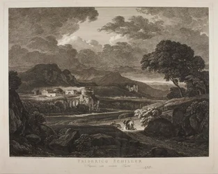 Paesaggio con tempo tempestoso