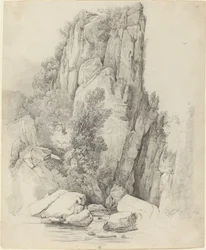 Scogliere Rocciose sopra un Torrente