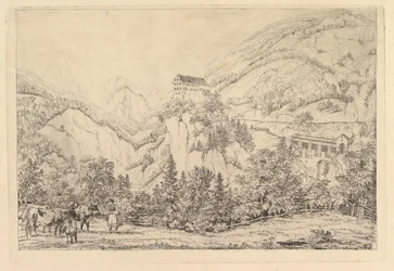 St. Georgsberg presso Schweiz in Tirolo, da Klein