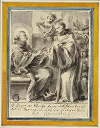 Re Enrico di Francia e San Bernardo di Chiaravalle
