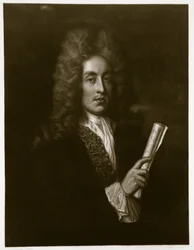 Ritratto di Henry Purcell (1659-95) inciso da George J. Zobel (1810-81)