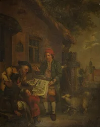Il venditore di stampe del villaggio