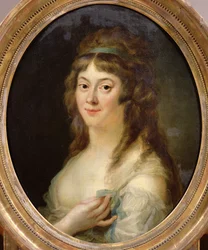 Madame Jeanne-Marie Roland de la Platiere (nata Philippon) (1756-93) 1792