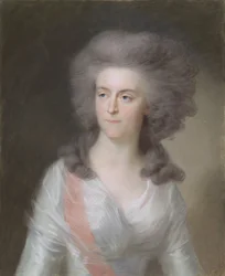 Frederika Sophia Wilhelmina (Wilhelmina; 1751-1820), principessa di Prussia. Moglie del principe Guglielmo V