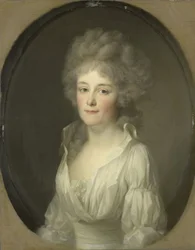 Ritratto di Johanna Ferdinanda van Collen, moglie di Salomon Rendorp