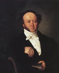 Ritratto di Albert Bitzius (1797-1854).