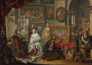 Lo studio del pittore