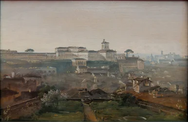 Veduta da Villa Malta sul Quirinale