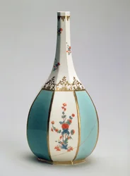 Fiasca, a forma di bottiglia di sake giapponese, per la fabbrica di Meissen, c.1725