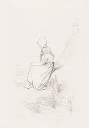 Ragazza nelle dune (I bambini del mare)