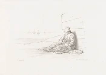Riparazione delle reti (I figli del mare)