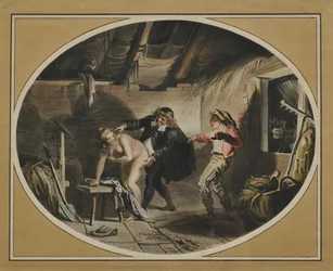 La giumenta del compare Pierre dopo la poesia di Jean de La Fontaine, 1800