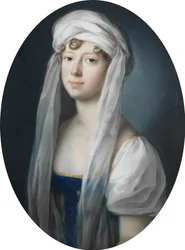 Johann Heinrich Schröder - La granduchessa Maria Pavlovna Romanova di Russia come principessa ereditaria di Saxe-Weimar-Eisenach nel 1806