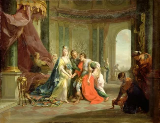 Antonio, mortalmente ferito, con Cleopatra, c.1797-99