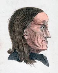 Le caratteristiche facciali di una persona malinconica, 1808