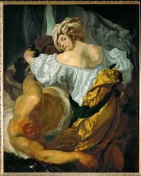 Giuditta e Oloferne, opera tarda (dipinto su tela)