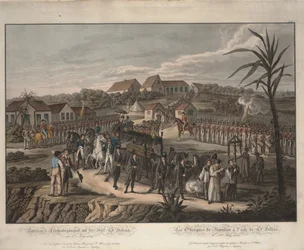 Processione funebre di Napoleone Bonaparte a Sant