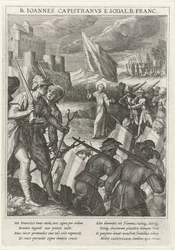 San Giovanni da Capestrano guida le forze cristiane nell