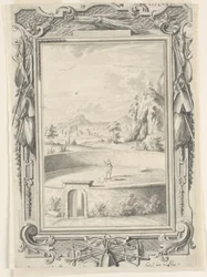 Studio per Il vello di Gedeone, Tavola 375, Physica Sacra