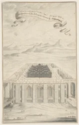 Studio per Il Tempio di Gerusalemme, Tavola 424, Physica Sacra