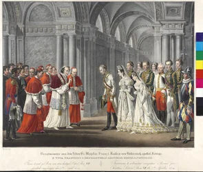 Ricevimento dal Papa 1819