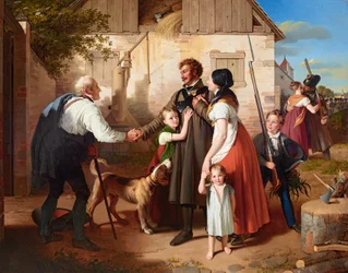 Il ritorno del soldato della milizia territoriale