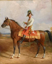Arciduca Carlo a cavallo