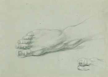 Studio del piede per "Arindal e Daura"