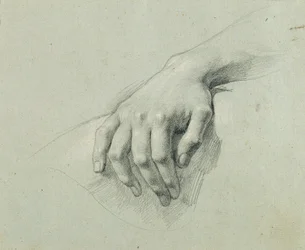 Studio di mano per "Arindal e Daura"