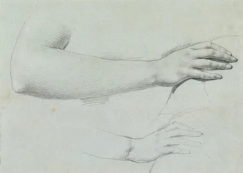 Studio di mano per "Arindal e Daura"